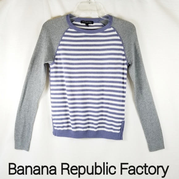 Banana Republic Sweaters - Banana Republic Factory XSP Striped Sweater 3141